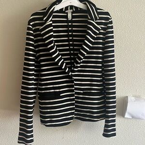 Black and Tan blazer size XS